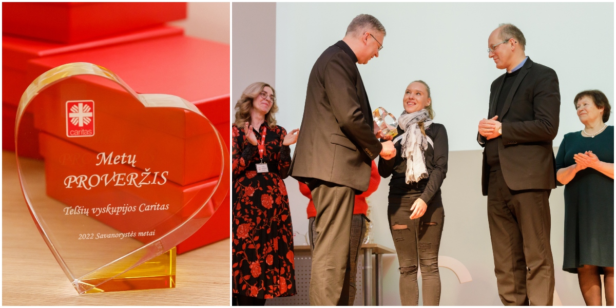 Caritas Metų geriausieji: įteiktos nominacijos vyskupijoms